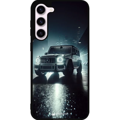 Coque Samsung Galaxy S23+ - Silicone rigide noir Mercedes G AMG Night