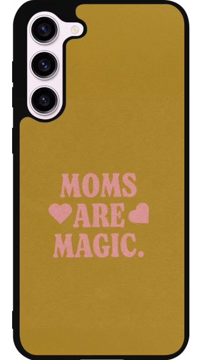 Samsung Galaxy S23+ Case Hülle - Silikon schwarz Mom 2026 Are Magic