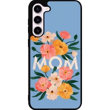 Samsung Galaxy S23+ Case Hülle - Silikon schwarz Mom 2026 Flowers