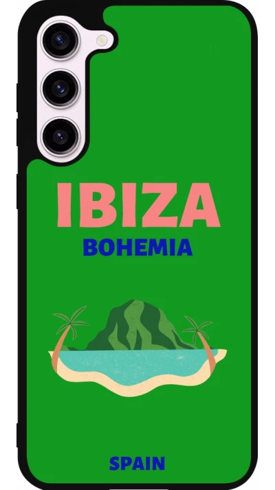 Samsung Galaxy S23+ Case Hülle - Silikon schwarz Pop Summer Destination Ibiza
