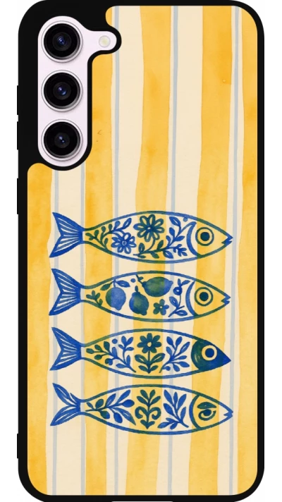 Samsung Galaxy S23+ Case Hülle - Silikon schwarz Portuguese fish 2026