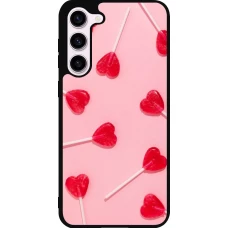 Coque Samsung Galaxy S23+ - Silicone rigide noir Saint Valentines Day 26 Lollipop