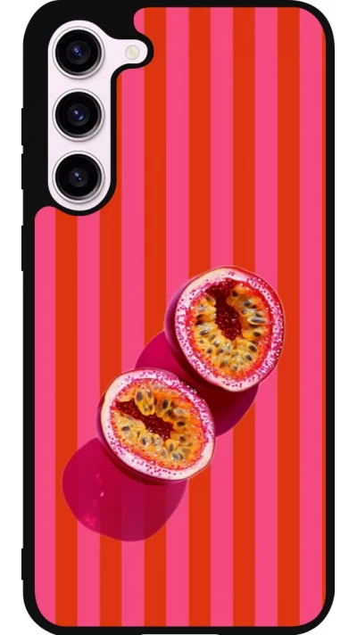 Samsung Galaxy S23+ Case Hülle - Silikon schwarz Passion fruit Summer 2026