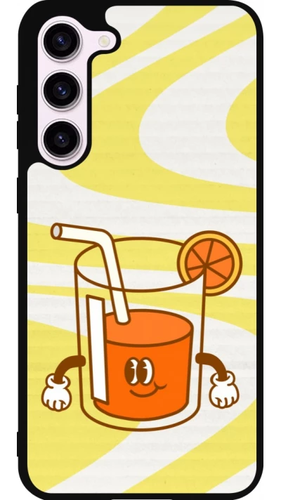 Samsung Galaxy S23+ Case Hülle - Silikon schwarz Summer drink 2026