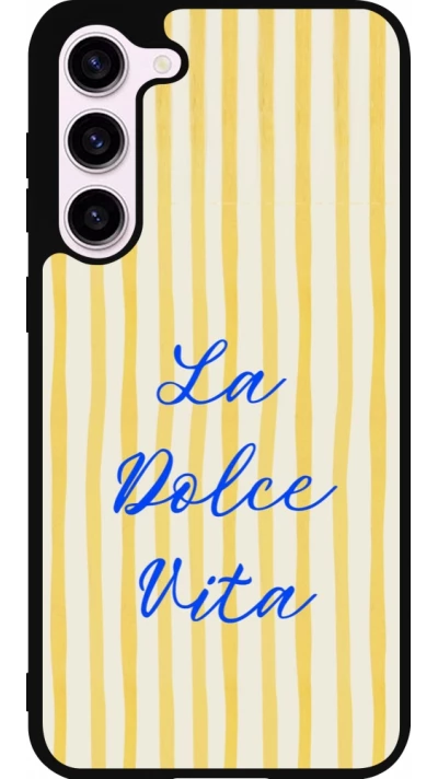 Samsung Galaxy S23+ Case Hülle - Silikon schwarz The good life 2026