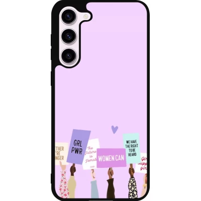 Samsung Galaxy S23+ Case Hülle - Silikon schwarz Womens day 2026 9