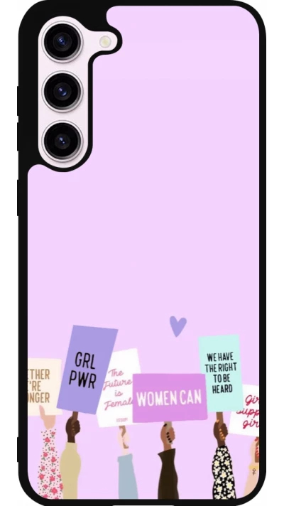 Samsung Galaxy S23+ Case Hülle - Silikon schwarz Womens day 2026 9