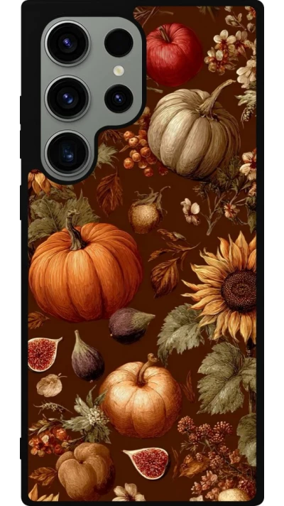 Coque Samsung Galaxy S23 Ultra - Silicone rigide noir Autumn 26 Autumn still life