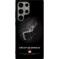 Samsung Galaxy S23 Ultra Case Hülle - Silikon schwarz F1 Track 2025 Monaco