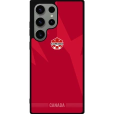 Samsung Galaxy S23 Ultra Case Hülle - Silikon schwarz Kanada 2026 personalisierbares Fussballtrikot