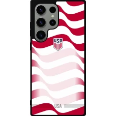Samsung Galaxy S23 Ultra Case Hülle - Silikon schwarz Vereinigten Staaten 2026 personalisierbares Fussballtrikot