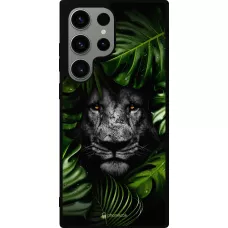 Samsung Galaxy S23 Ultra Case Hülle - Silikon schwarz Forest Lion