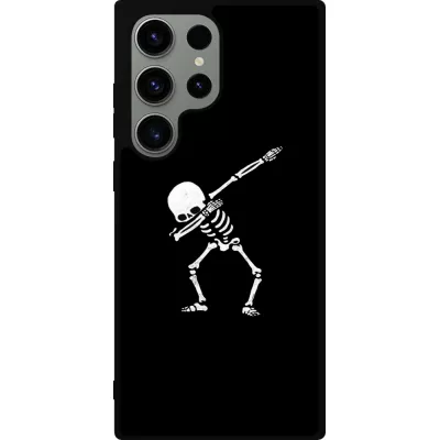 Samsung Galaxy S23 Ultra Case Hülle - Silikon schwarz Halloween 19 09