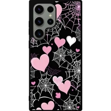Samsung Galaxy S23 Ultra Case Hülle - Silikon schwarz Halloween 2024 girly
