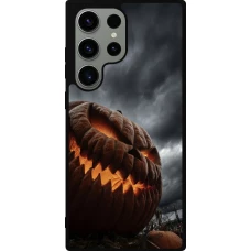 Samsung Galaxy S23 Ultra Case Hülle - Silikon schwarz Halloween 2026 The Wicked Pumpkin