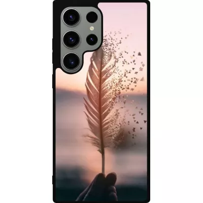 Coque Samsung Galaxy S23 Ultra - Silicone rigide noir Hello September 11 19