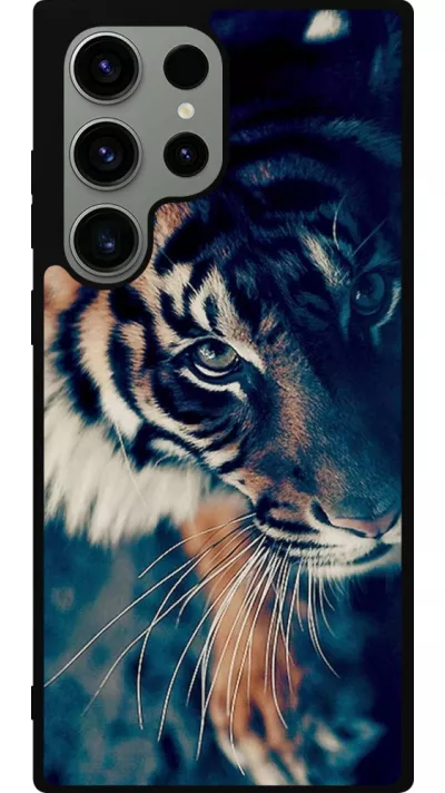 Coque Samsung Galaxy S23 Ultra - Silicone rigide noir Incredible Lion