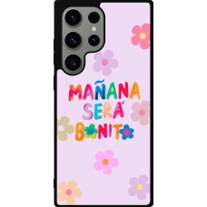 Samsung Galaxy S23 Ultra Case Hülle - Silikon schwarz Karol G Manana sera bonito