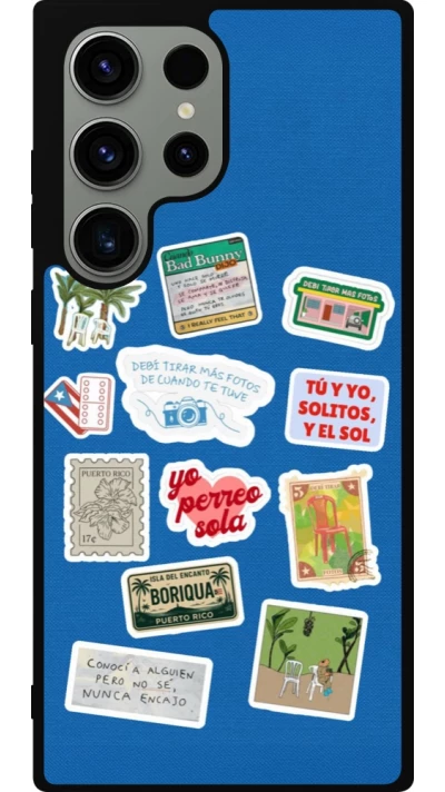 Coque Samsung Galaxy S23 Ultra - Silicone rigide noir Seals of the Dominican Republic DTMF