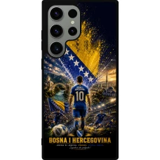 Samsung Galaxy S23 Ultra Case Hülle - Silikon schwarz Fussball Bosnien und Herzegowina splash 2026