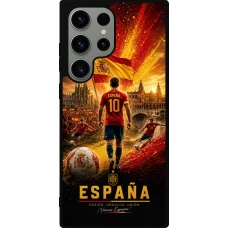 Samsung Galaxy S23 Ultra Case Hülle - Silikon schwarz Fussball Espanien splash 2026