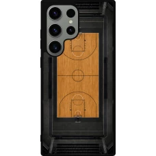 Samsung Galaxy S23 Ultra Case Hülle - Silikon schwarz Sports 2026 Basketball