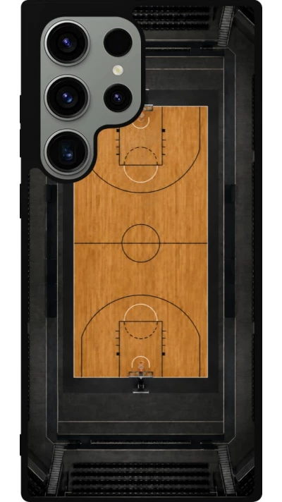Samsung Galaxy S23 Ultra Case Hülle - Silikon schwarz Sports 2026 Basketball