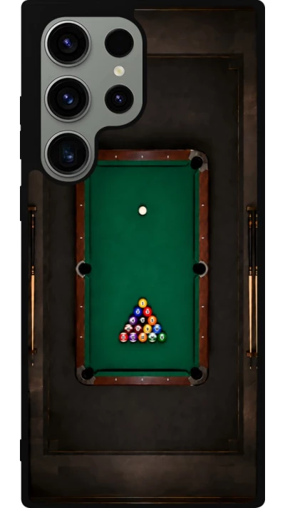 Samsung Galaxy S23 Ultra Case Hülle - Silikon schwarz Sports 2026 Billard