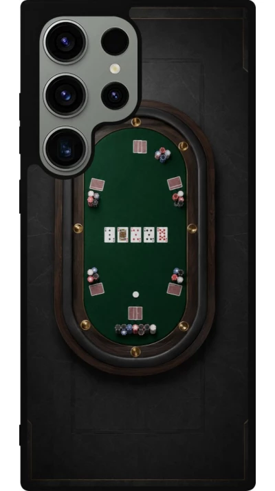 Samsung Galaxy S23 Ultra Case Hülle - Silikon schwarz Sports 2026 Poker