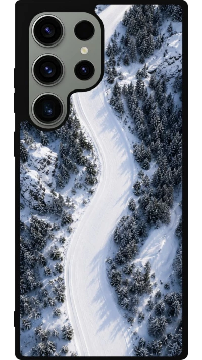Samsung Galaxy S23 Ultra Case Hülle - Silikon schwarz Sports 2026 Ski