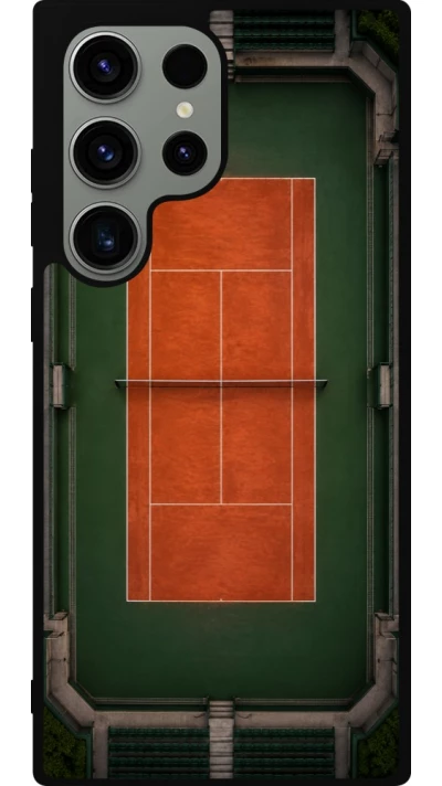 Samsung Galaxy S23 Ultra Case Hülle - Silikon schwarz Sports 2026 Tennis