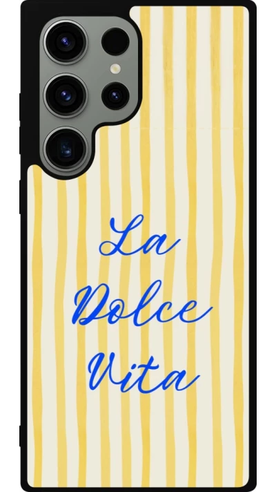 Coque Samsung Galaxy S23 Ultra - Silicone rigide noir The good life 2026