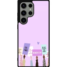 Coque Samsung Galaxy S23 Ultra - Silicone rigide noir Womens day 2026 9