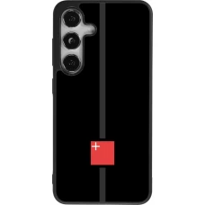 Samsung Galaxy S24 Case Hülle - Silikon schwarz Kanton SZ schwarz