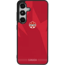 Samsung Galaxy S24 Case Hülle - Silikon schwarz Kanada 2026 personalisierbares Fussballtrikot