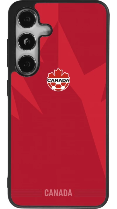 Samsung Galaxy S24 Case Hülle - Silikon schwarz Kanada 2026 personalisierbares Fussballtrikot