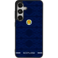 Samsung Galaxy S24 Case Hülle - Silikon schwarz Schottland 2026 personalisierbares Fussballtrikot