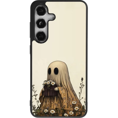 Samsung Galaxy S24 Case Hülle - Silikon schwarz Halloween 2025 Ghost gardener