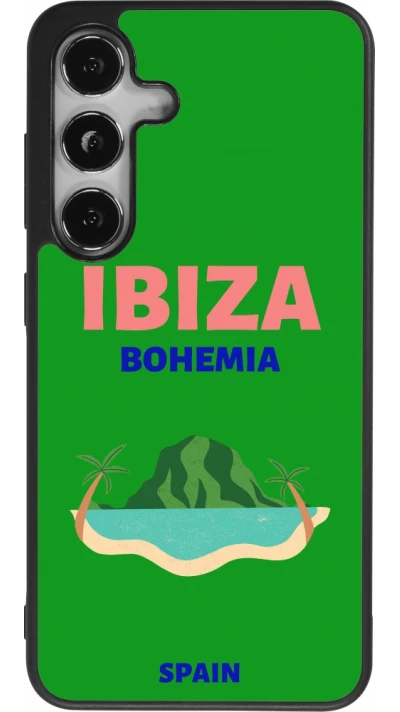 Samsung Galaxy S24 Case Hülle - Silikon schwarz Pop Summer Destination Ibiza