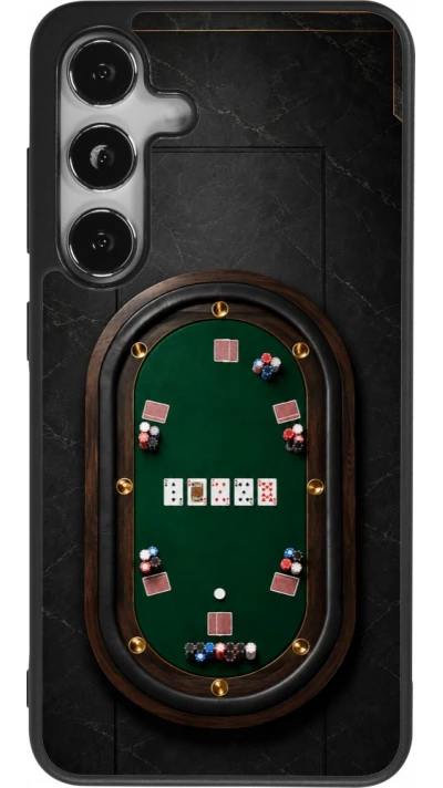 Coque Samsung Galaxy S24 - Silicone rigide noir Sports 2026 Poker