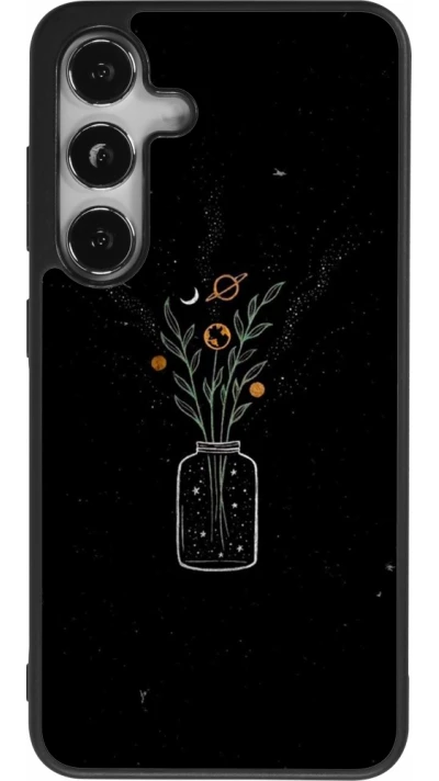 Samsung Galaxy S24 Case Hülle - Silikon schwarz Vase black