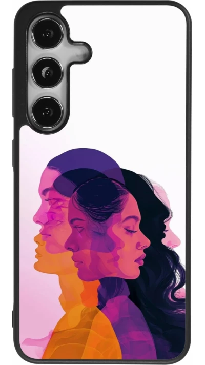 Coque Samsung Galaxy S24 - Silicone rigide noir Womens day 2026 10