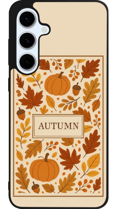 Coque Samsung Galaxy S24 FE - Silicone rigide noir Autumn 26 Hello autumn