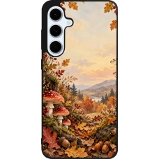 Samsung Galaxy S24 FE Case Hülle - Silikon schwarz Autumn 26 Illustrated Autumn