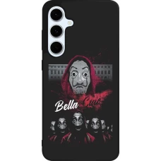 Coque Samsung Galaxy S24 FE - Silicone rigide noir Bella Ciao
