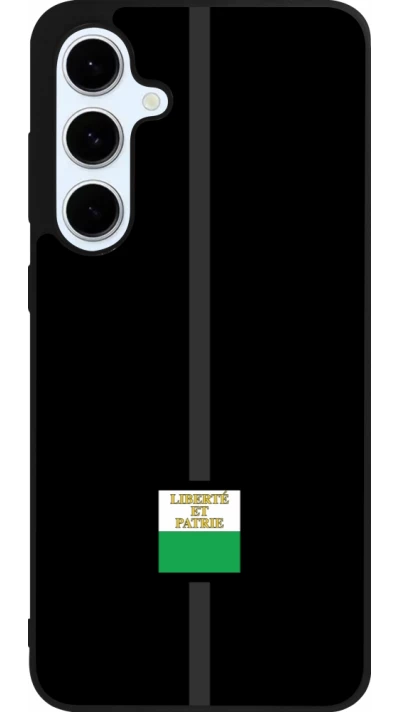 Samsung Galaxy S24 FE Case Hülle - Silikon schwarz Kanton VD schwarz