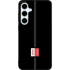 Coque Samsung Galaxy S24 FE - Silicone rigide noir Canton VS noir