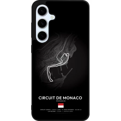 Samsung Galaxy S24 FE Case Hülle - Silikon schwarz F1 Track 2025 Monaco