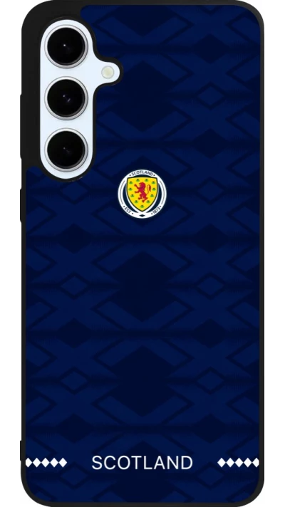 Samsung Galaxy S24 FE Case Hülle - Silikon schwarz Schottland 2026 personalisierbares Fussballtrikot