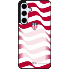 Samsung Galaxy S24 FE Case Hülle - Silikon schwarz Vereinigten Staaten 2026 personalisierbares Fussballtrikot